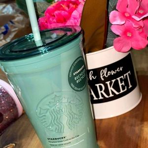 New Starbucks Glass Tumbler